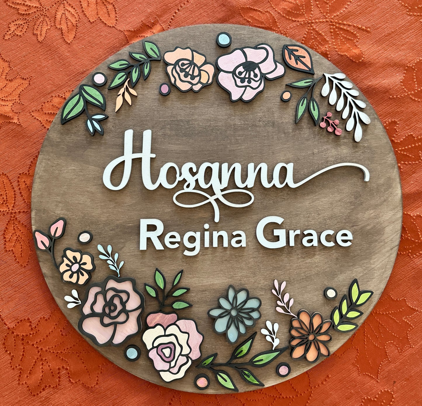 Customized Baby Name Sign