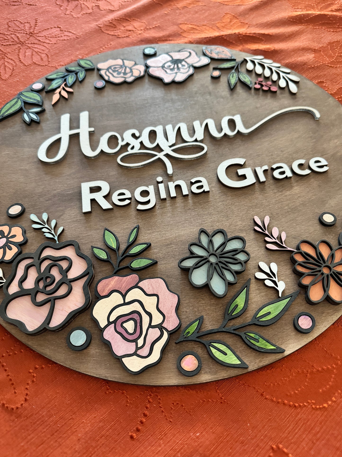 Customized Baby Name Sign