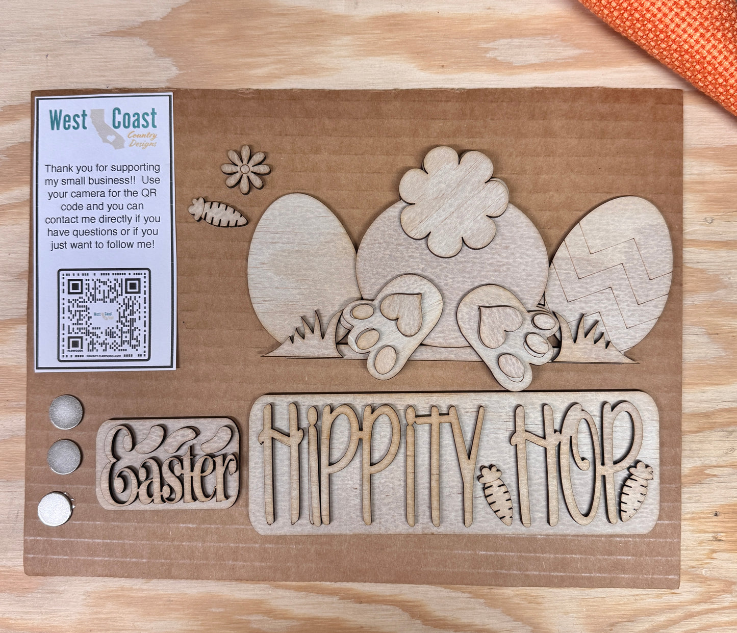 DIY Seasonal Accent Kits – Interchangeable Pieces for 12” Wooden Bases