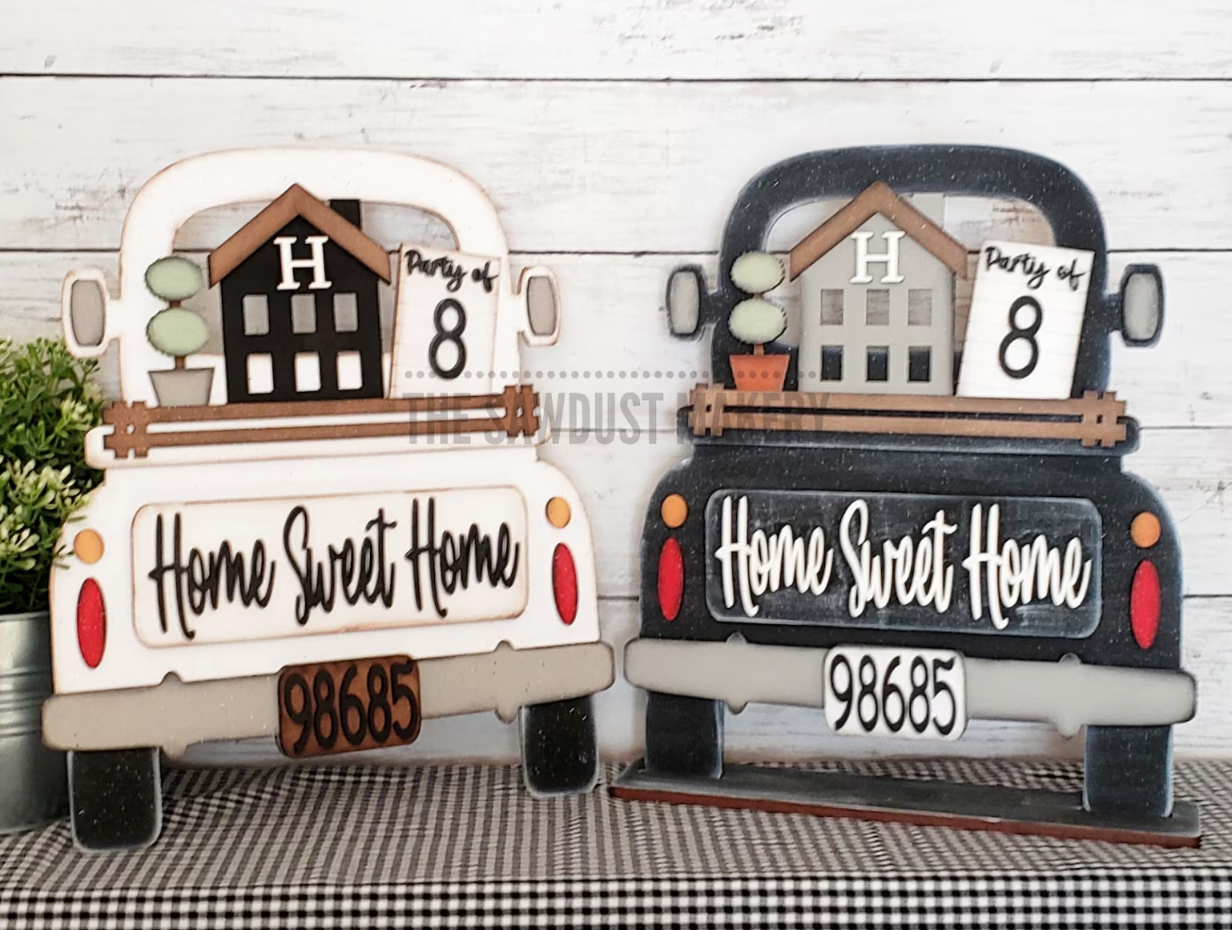 DIY Seasonal Accent Kits – Interchangeable Pieces for 12” Wooden Bases