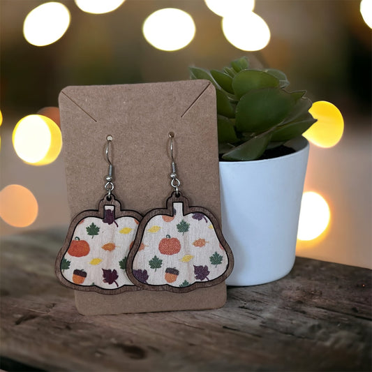 Pumpkin Earrings